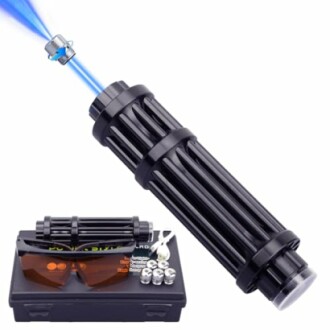 XBEAR Long Range Blue Light Flashlight