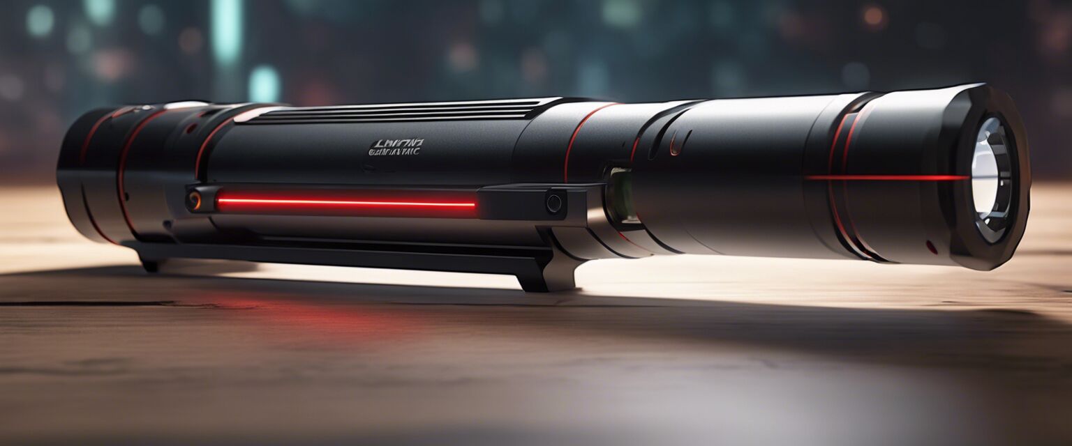 Rechargeable laser pointer